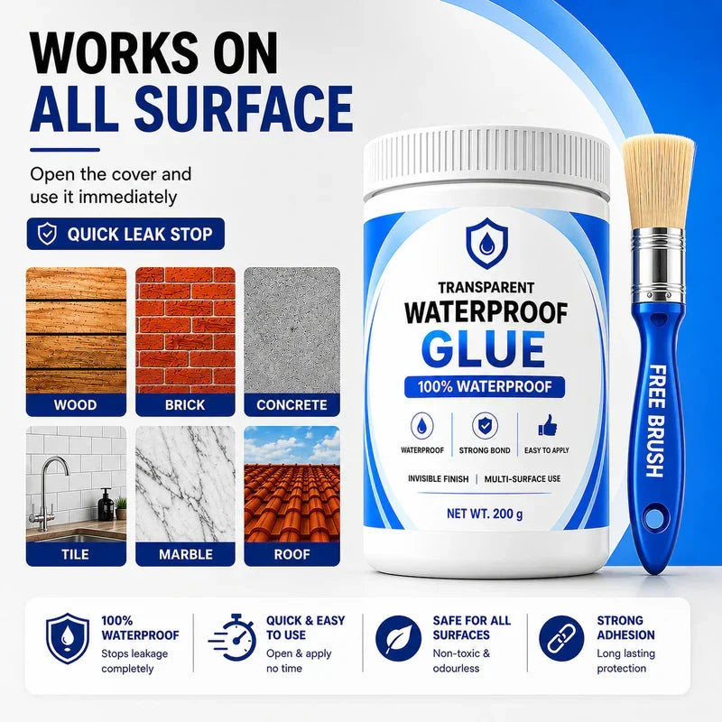 Transparent Waterproof Glue