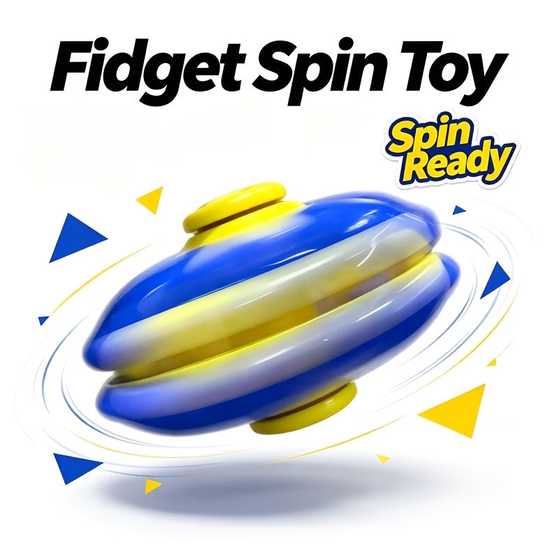 3D Press-to-Spin Fidget Ball