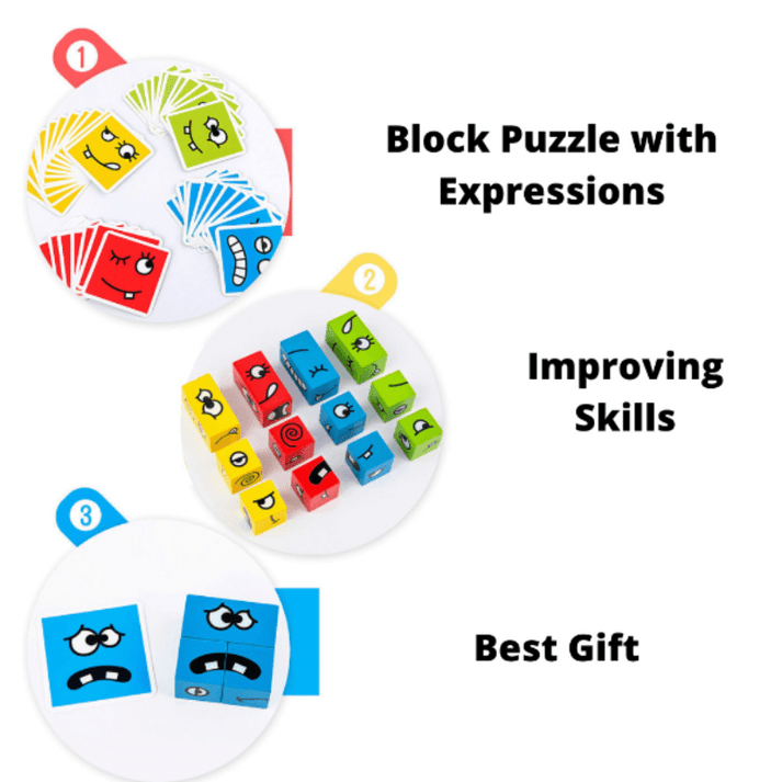 Emojis Matching Cube Game