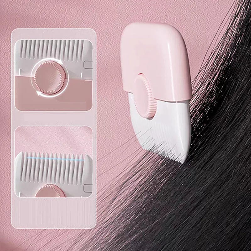 2 in 1 Hair Comb & Trimmer | Hair Styling Hairdresser Styles For Hair Design 2 in 1 Hair Comb & Trimmer
