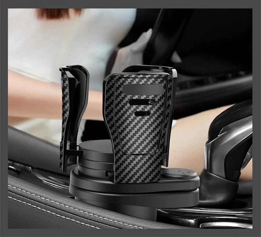 2 in 1 Multifunctional Car Drink Cup Glass Holder - 360° Rotatable Multifunctional Car Cup Holder