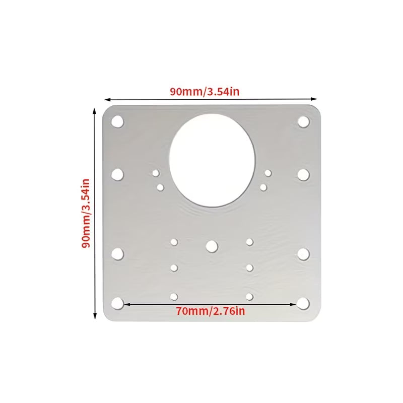 Heavy Duty Hinge Repair Plate