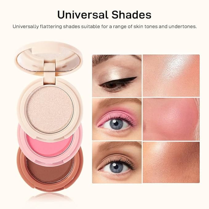 3 in 1 Makeup Pallete 3 in 1 Makeup Pallete