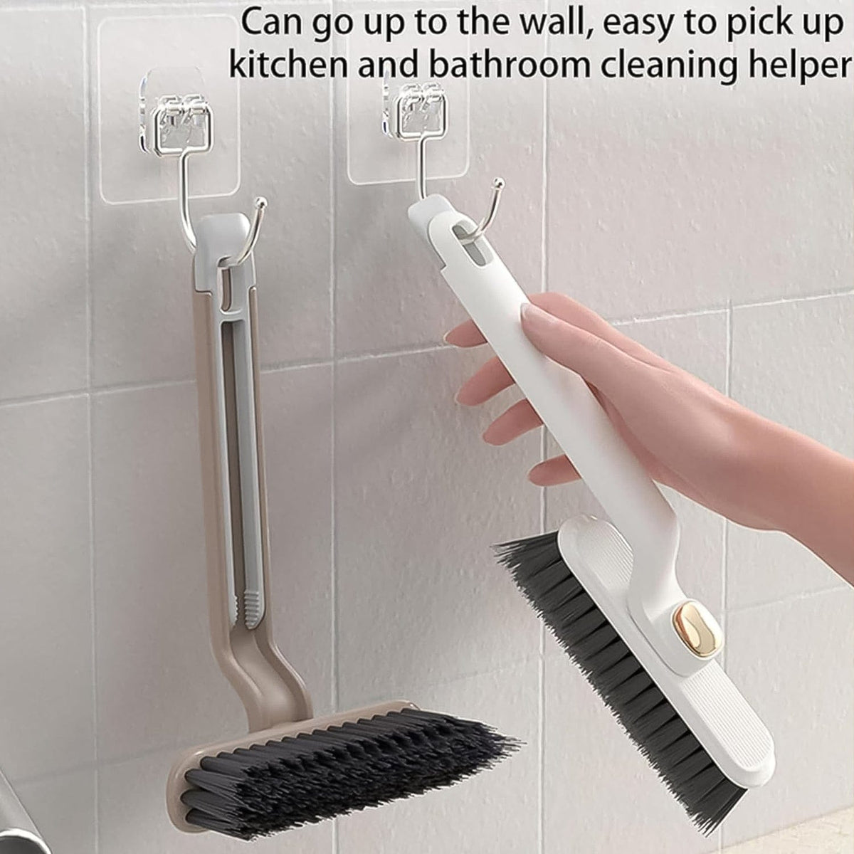 360° multifunctional cleaning brush (Set of 2) | Bathroom Cleaning Brush Tiles Toilet Cleaner Scrubber 360° multifunctional cleaning brush (Set of 2)