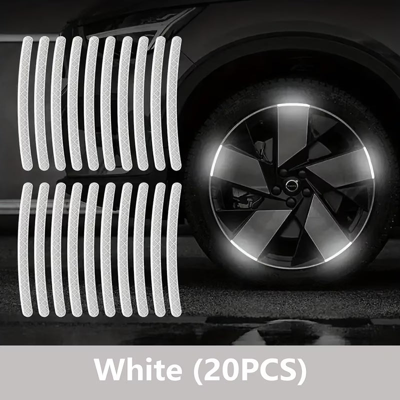 Reflective Wheel Rim Stickers