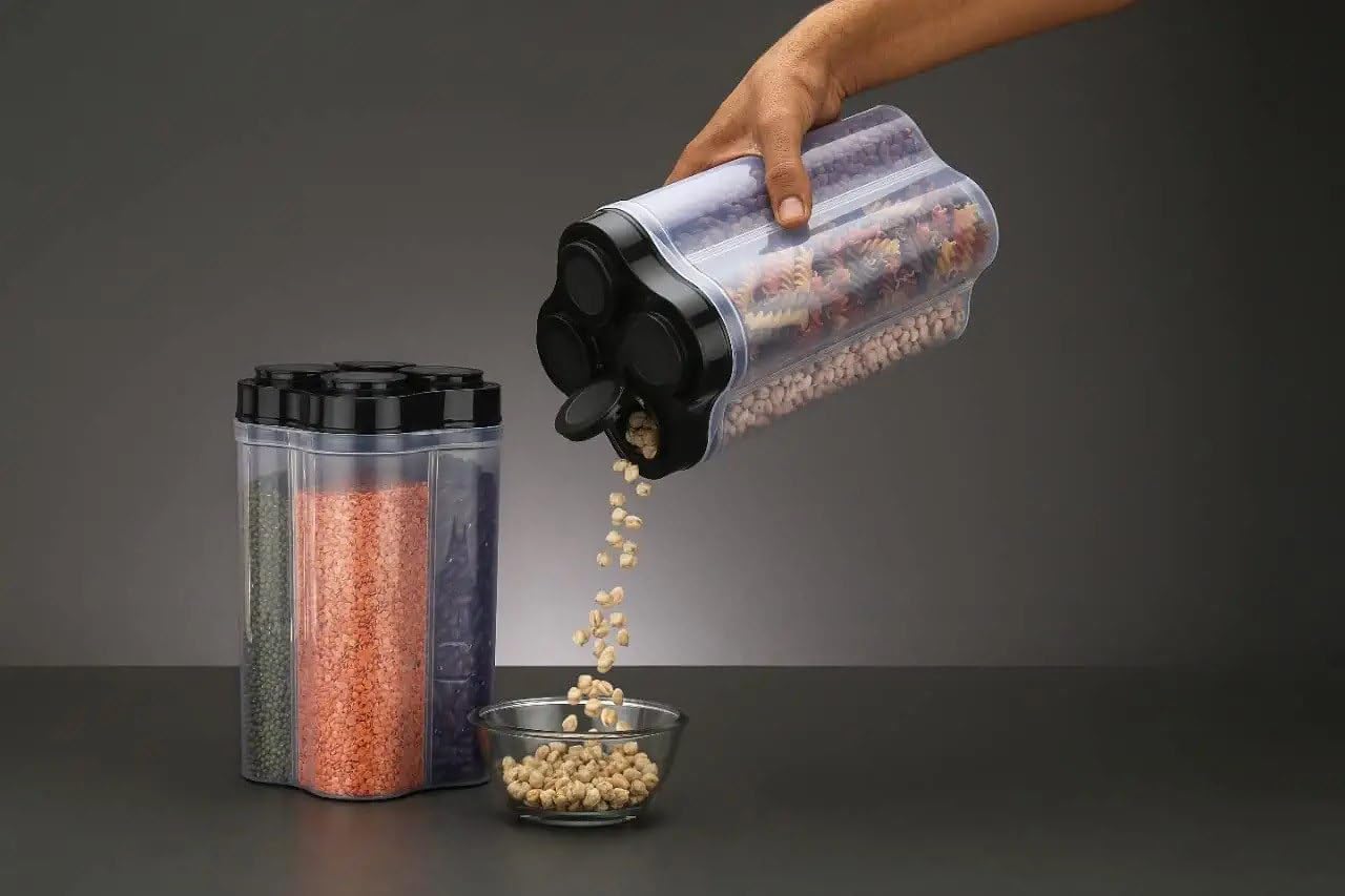 4 Sections Food Storage Container (Buy 1 Get 1 free) 4 Sections Food Storage Container (Buy 1 Get 1 free)