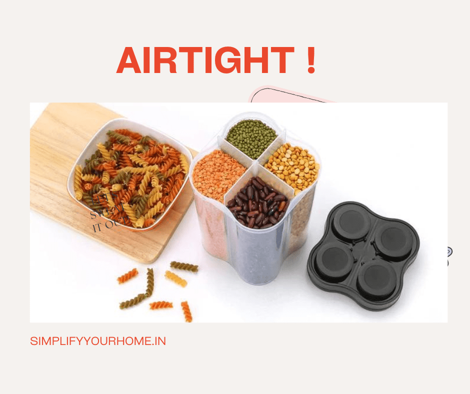 4 Sections Food Storage Container (Buy 1 Get 1 free) 4 Sections Food Storage Container (Buy 1 Get 1 free)