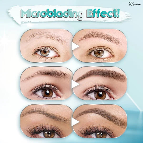 4-TIP EYEBROW PEN | Brow Microblading Eyebrows Pencil Makeup Waterproof Filler - 4-TIP EYEBROW PEN