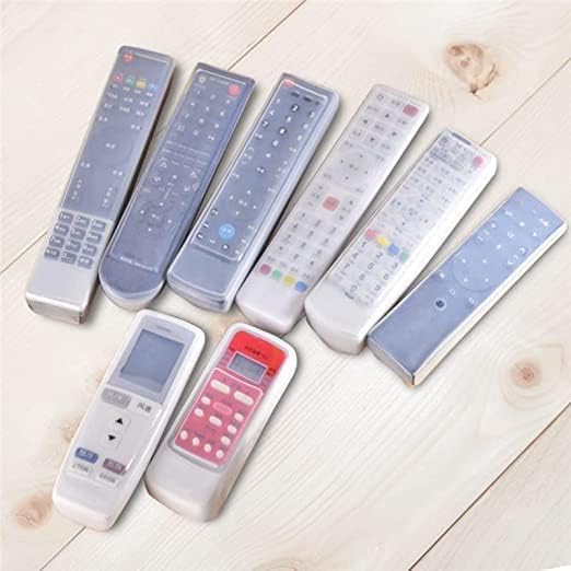 Transparent Silicone Remote Cover (3 Pcs)