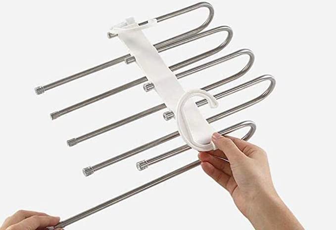 5-In-1 Foldable Hanger Organizer 5-In-1 Foldable Hanger Organizer