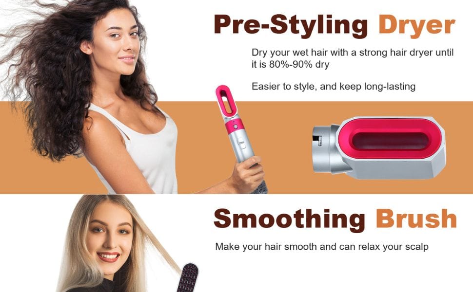 5-in-1 Multifunctional Hair Styling Tool | Hair Styler Hairdresser Dryer For Hair Salon Comb Straightener 5-in-1 Multifunctional Hair Styling Tool