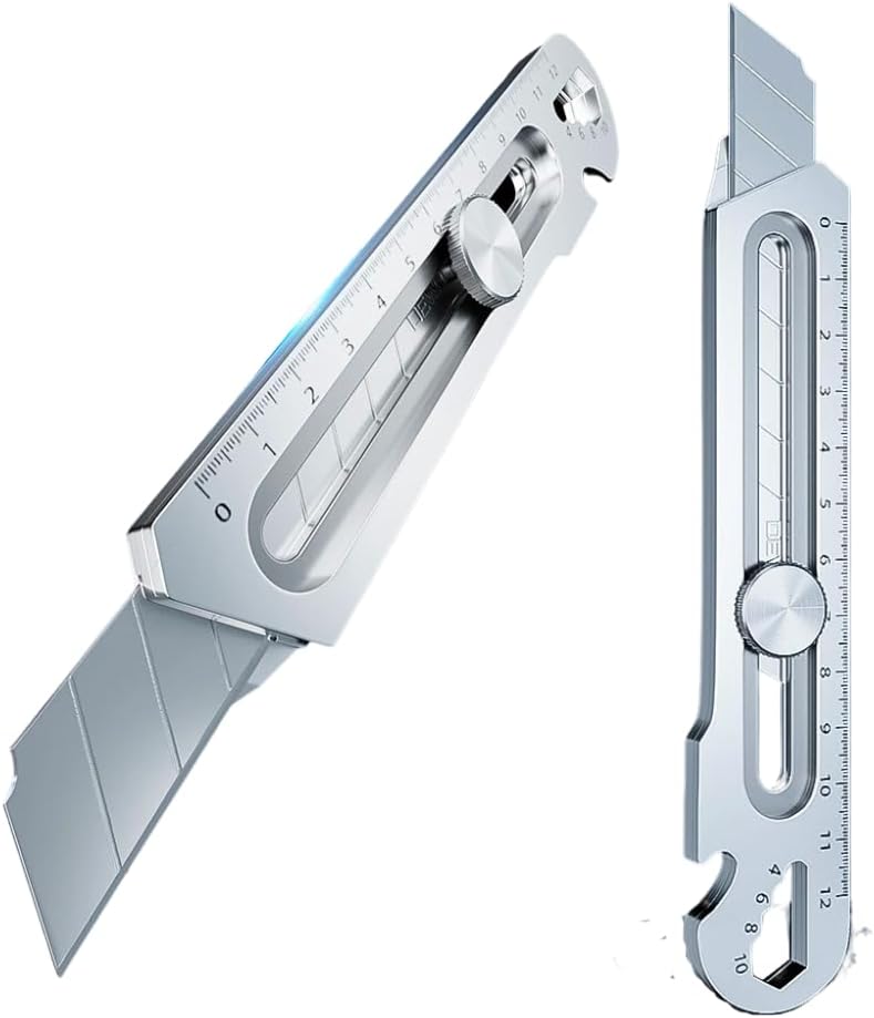 6 In 1 Versatile Tool Cutter | 6 In 1 Utility Cutter Cardboard All Purpose Knife Stainless Steel - 6 In 1 Versatile Tool Cutter