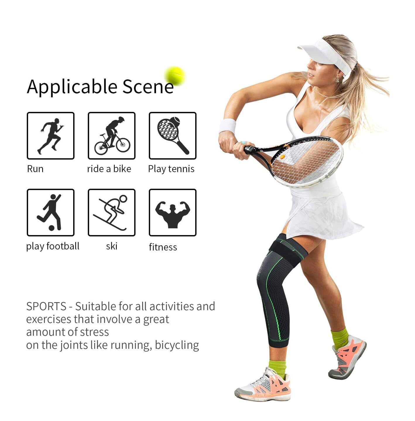 Full Leg Compression Sleeve