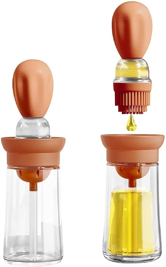 Glass Oil Dispenser Brush