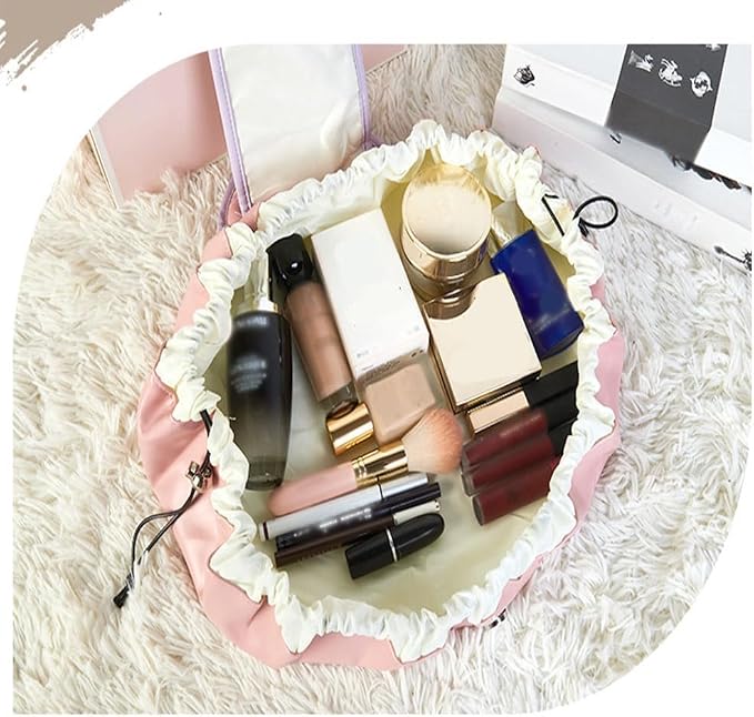 Drawstring Makeup Storage Bag