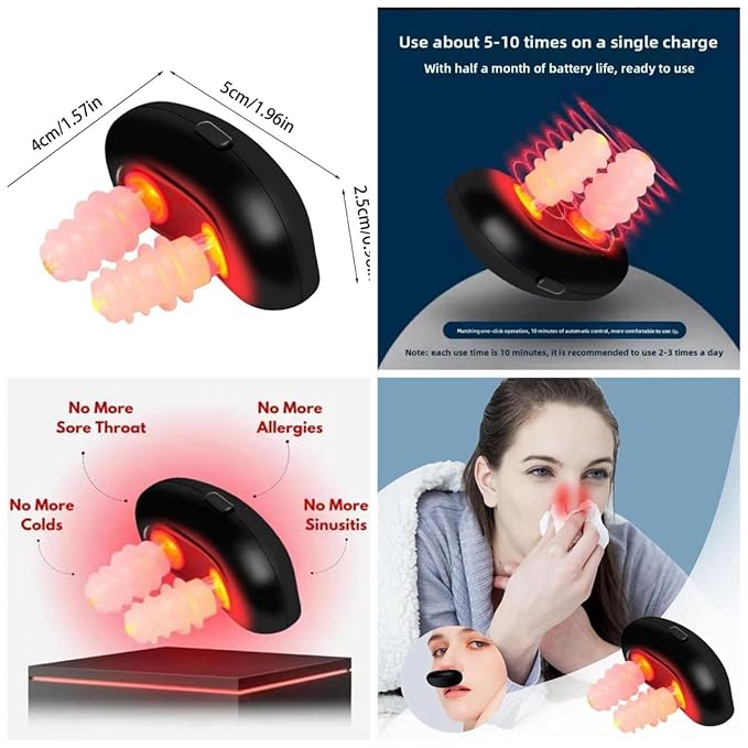 Infrared Nasal Relief Device
