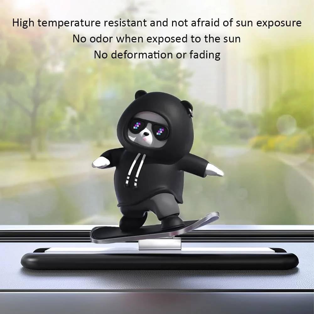 Moving Dashboard Panda Toy