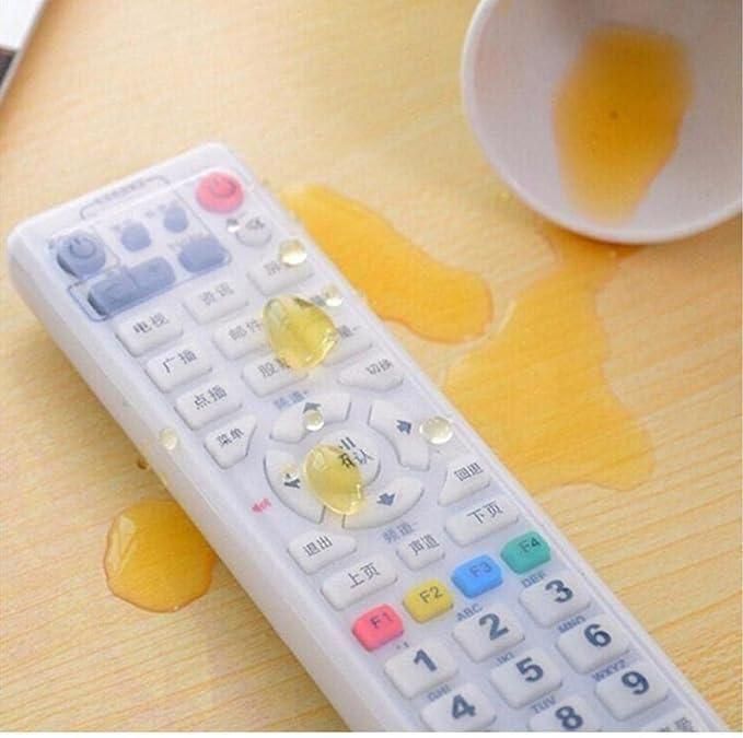 Transparent Silicone Remote Cover (3 Pcs)