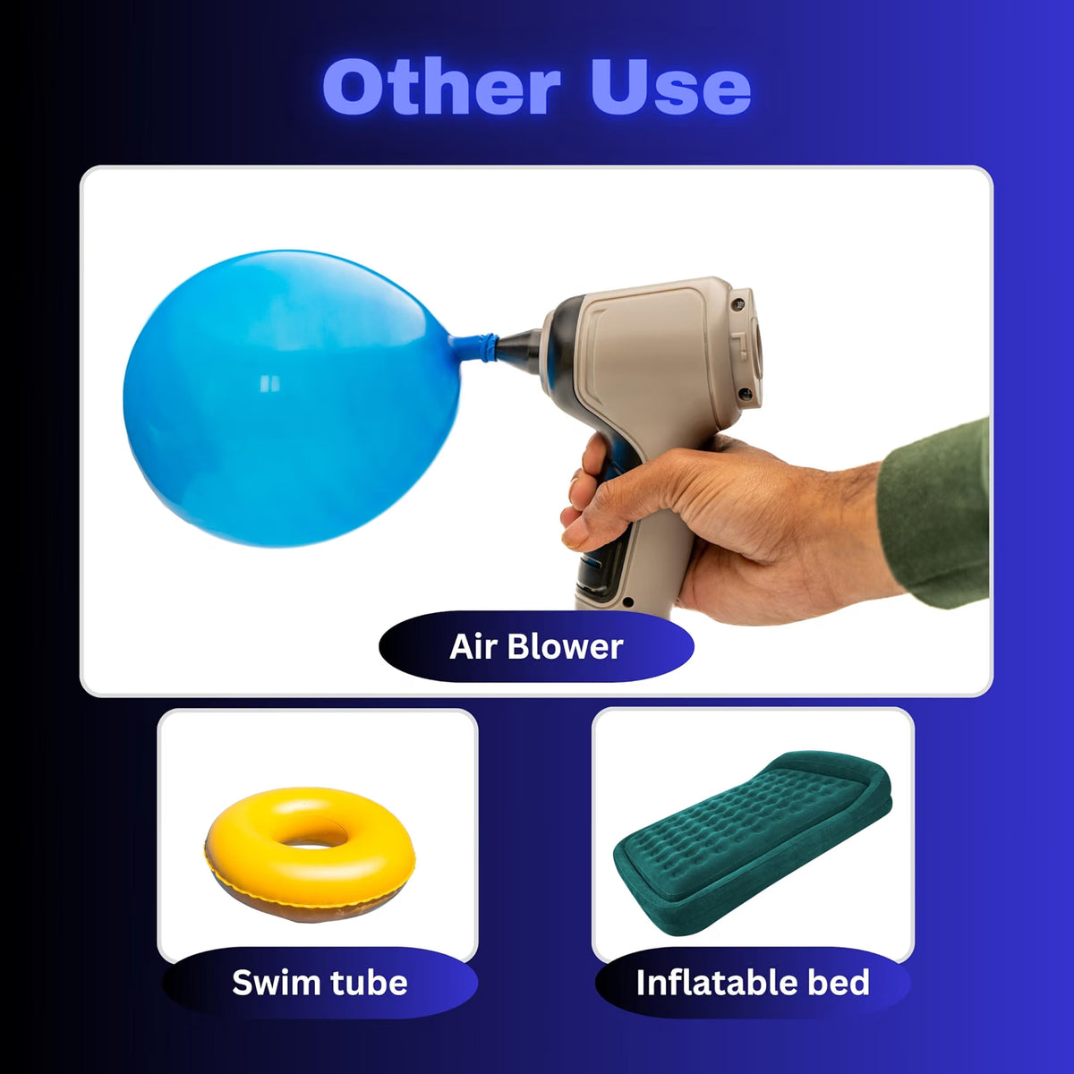 4-in-1 Strong Suction Vacuum Cleaner