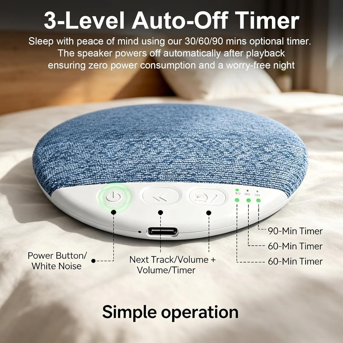 Bluetooth Pillow Speaker