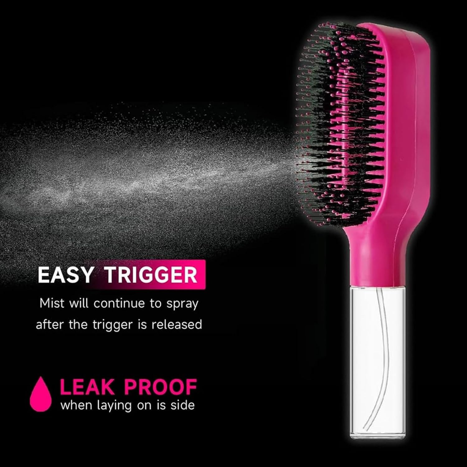 2-in-1 Spray Detangling Brush