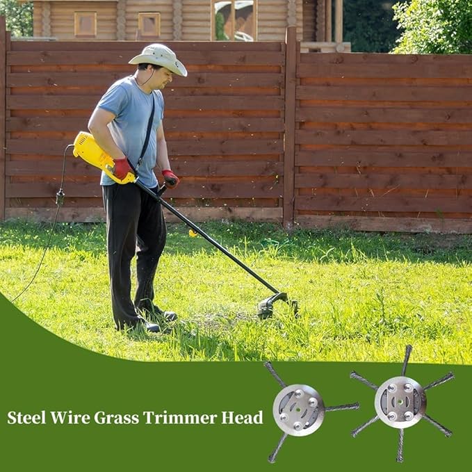 SteelDriveX Universal Steel Wire Trimmer (Set of 2- 6 Blades & 3 Blades)