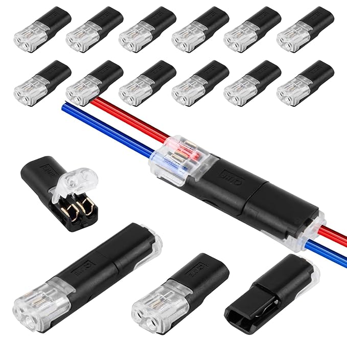 Snapoxi 2-Pin Cable Connector (Pack of 10)