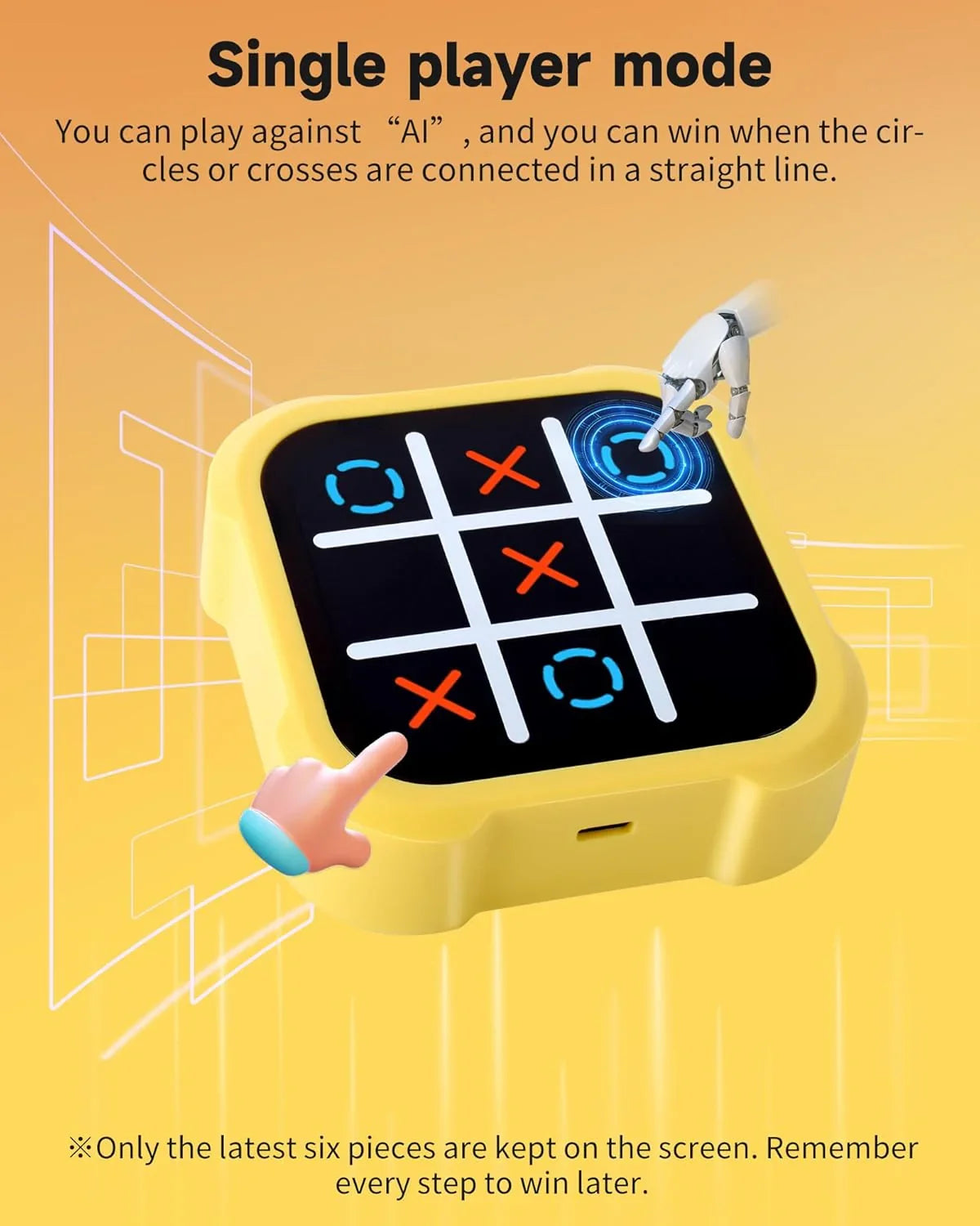 Tic Tac Toe Electric Game