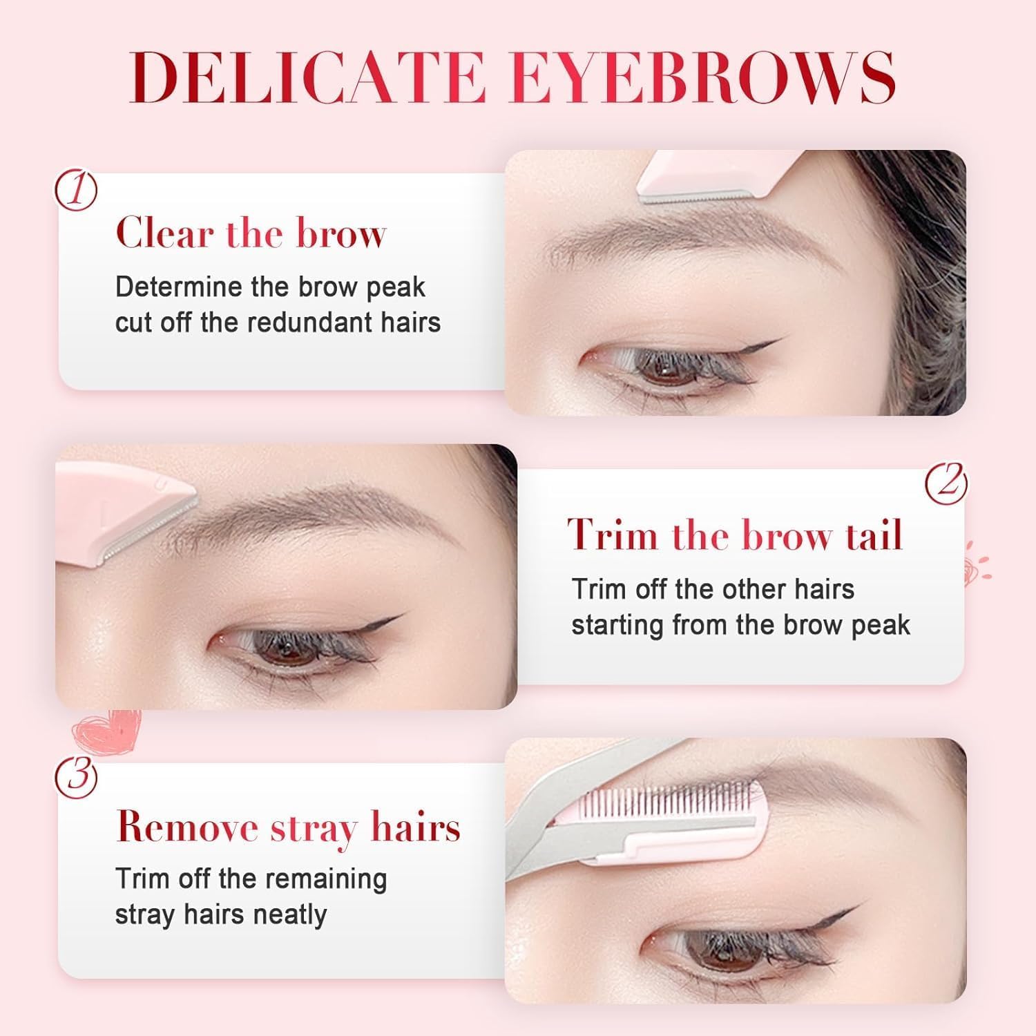 Eyebrow Trimming Scissors