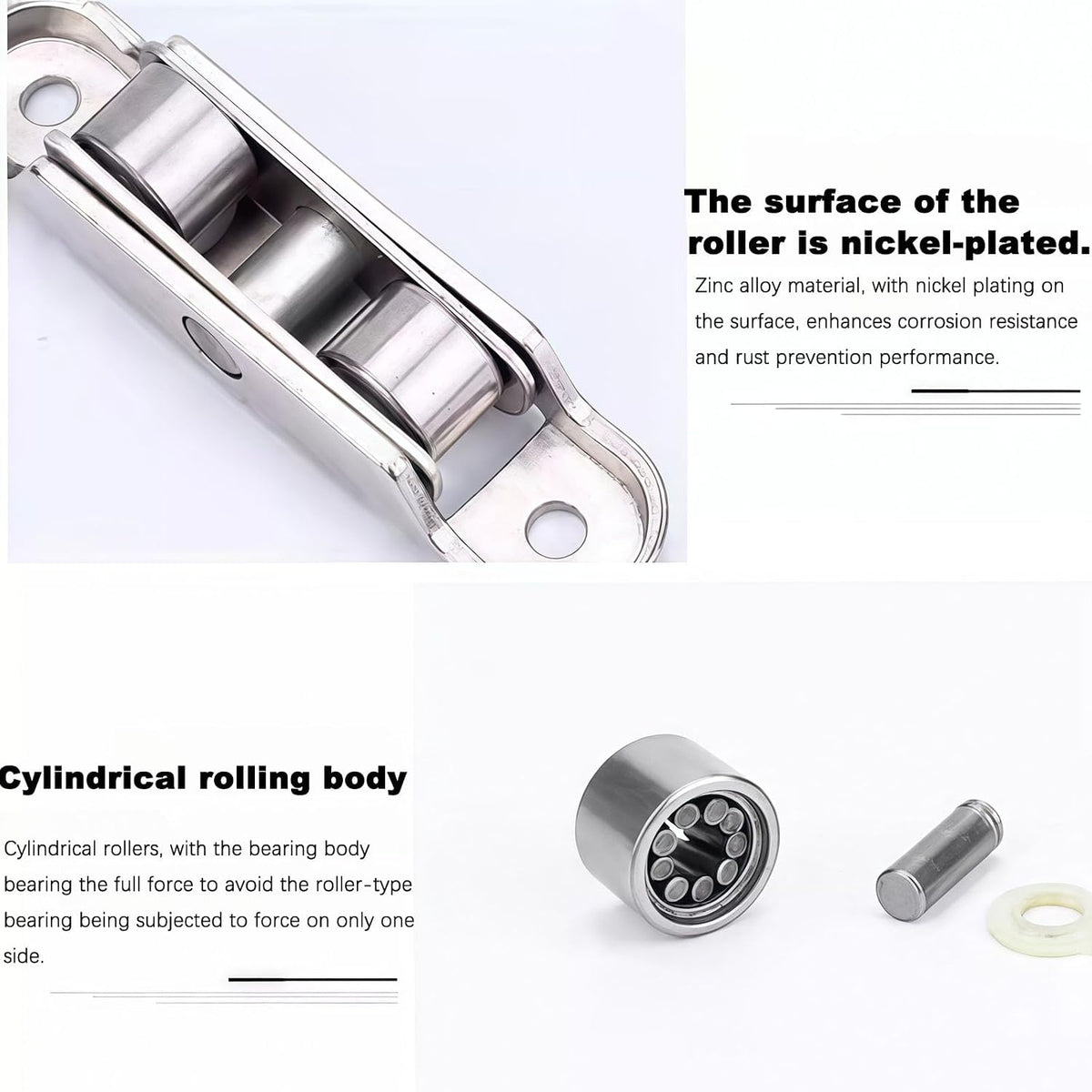 Double-Wheel Sliding Window Pulley