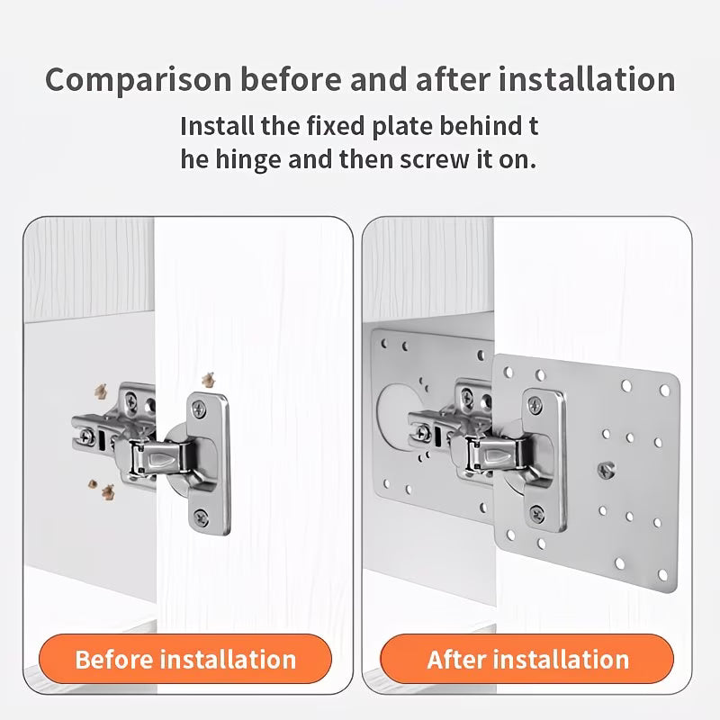 Heavy Duty Hinge Repair Plate