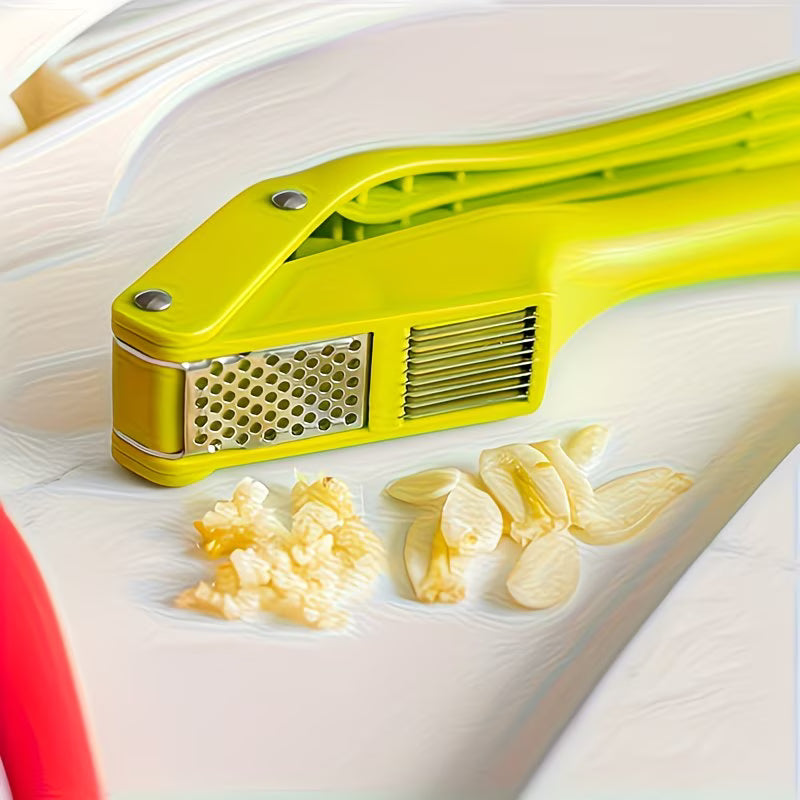 2 in 1 Stainless Steel Garlic Press & Mincer