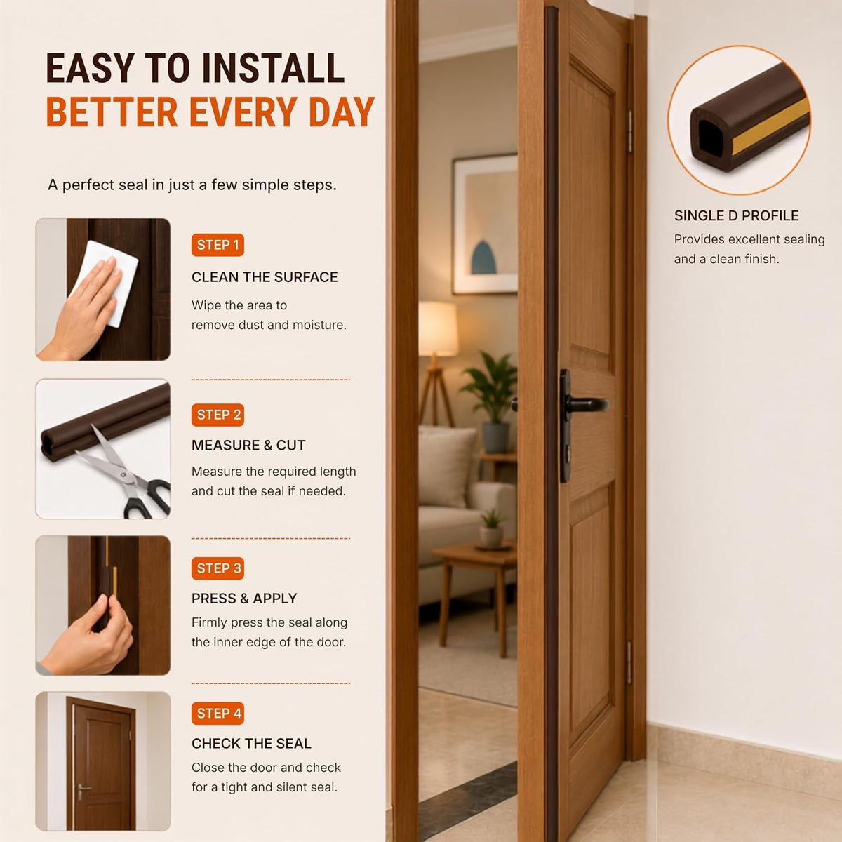Door Bottom Sealing Strip
