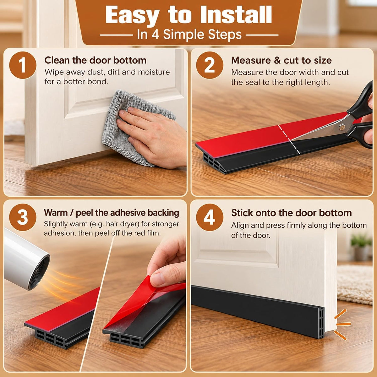 Self Adhesive Sealing Rubber Strip