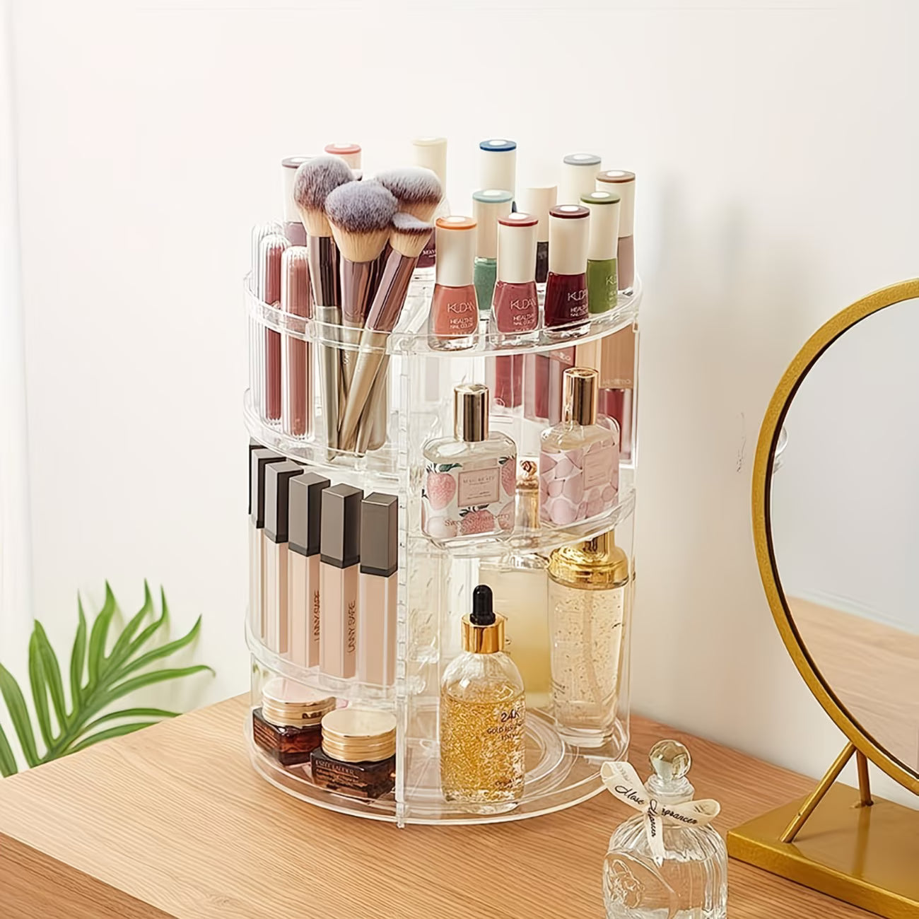 360° Rotating Makeup Organiser