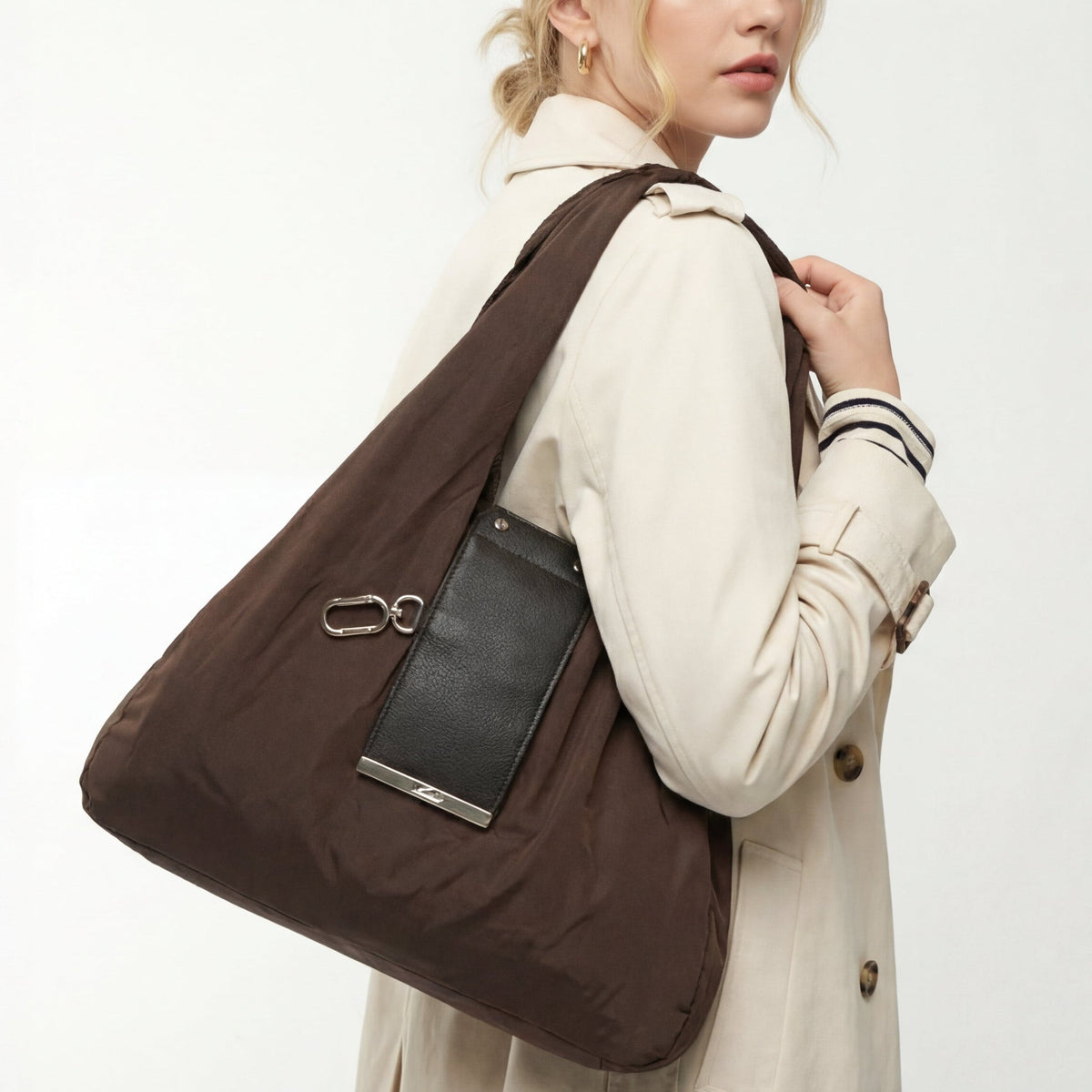 Foldable Keychain Tote Bag