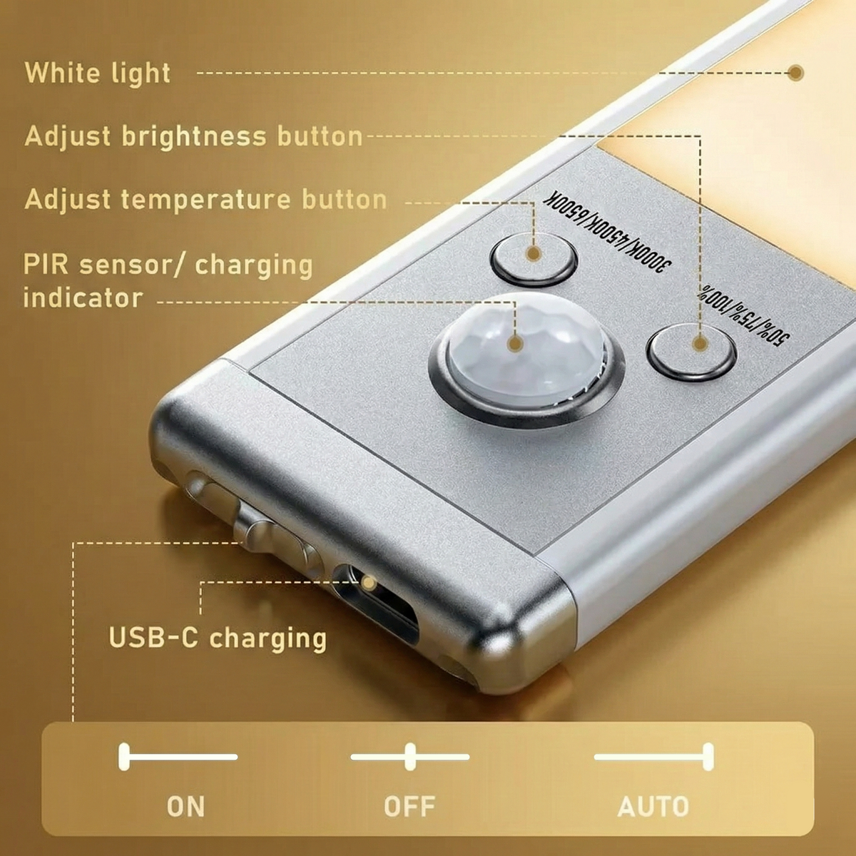 Wireless Rechargeable Light