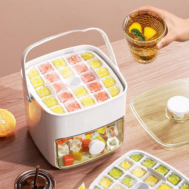 Ice Cube Tray with Storage Box