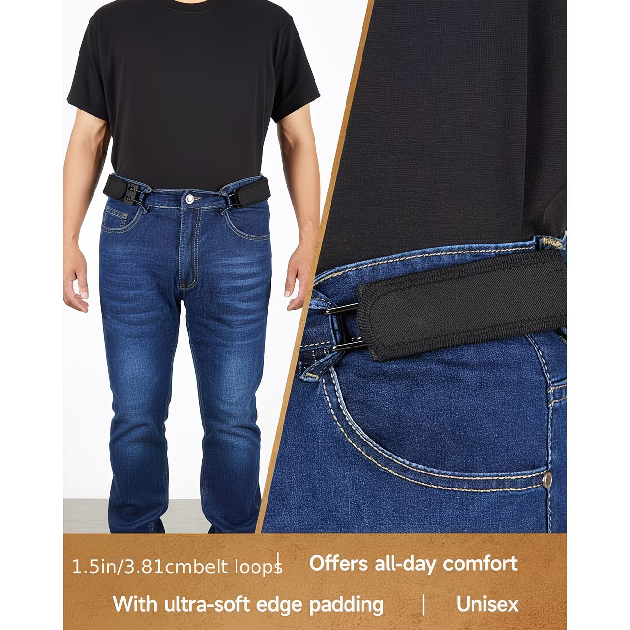 Buckleless Elastic Belt