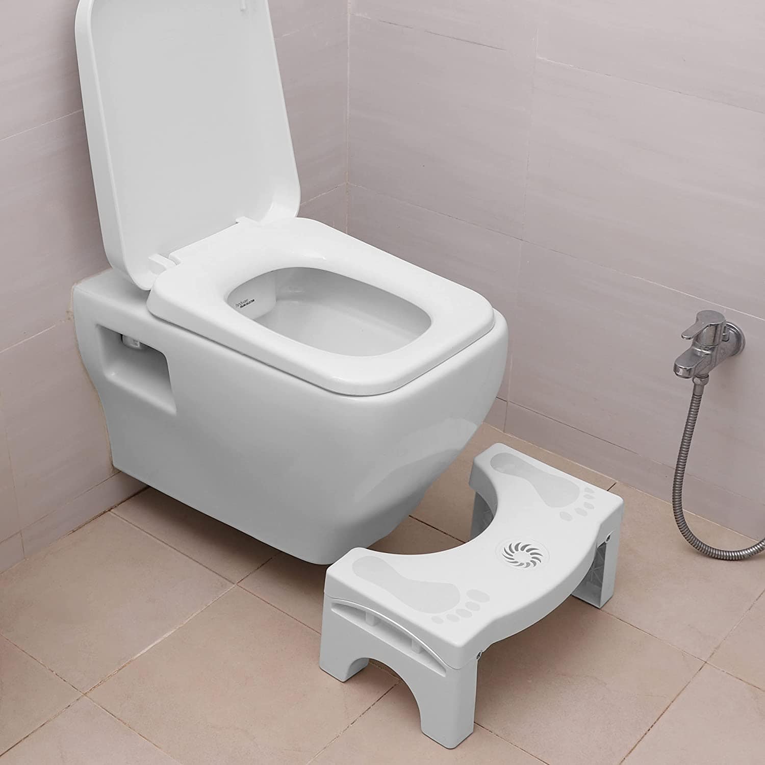 Accessories Of Bathroom Toilet Seat Western Plastic Bathroom Stool - Potty Training Stool 🎉Diwali Offer🎉 Potty Training Stool