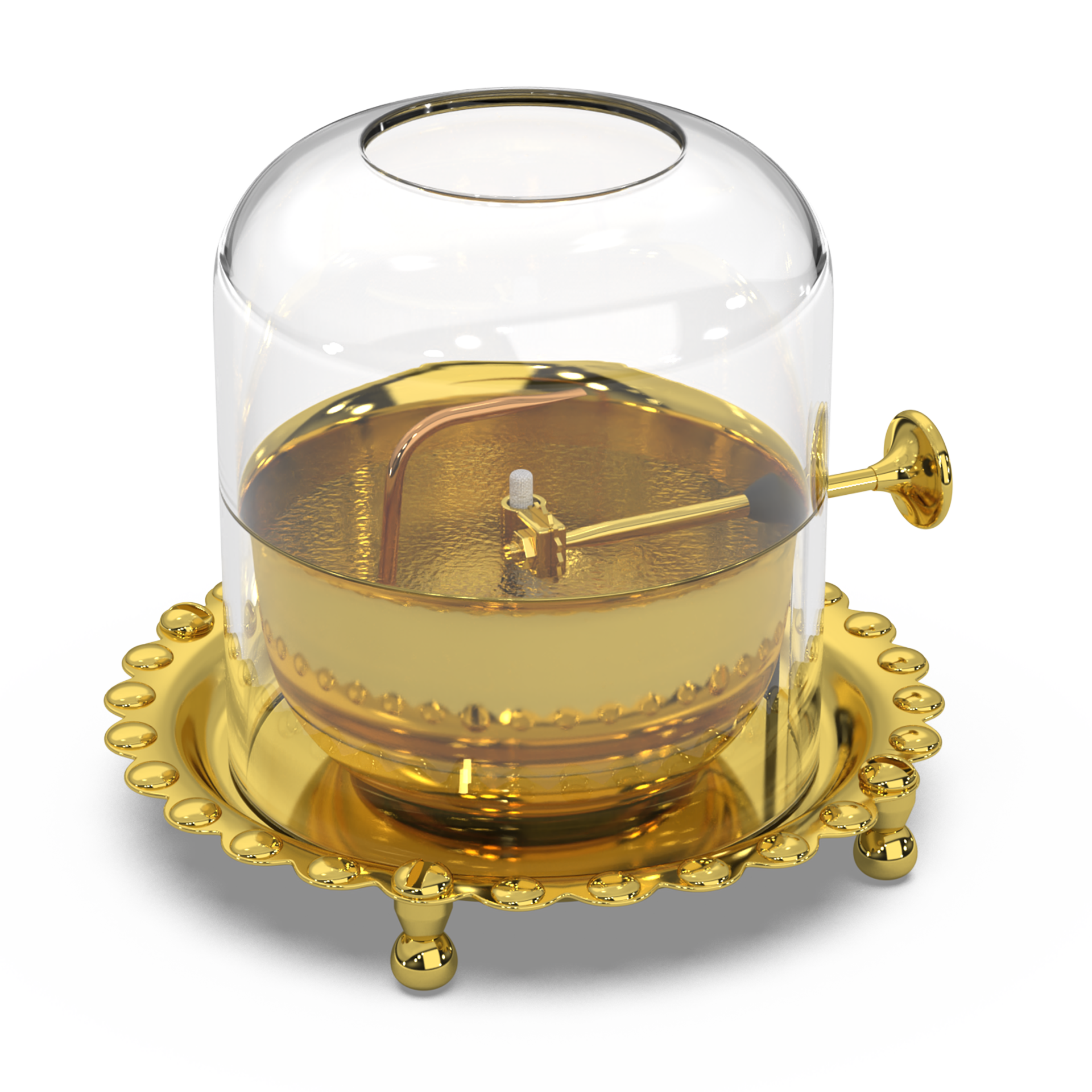 Akhand Jyot Diya | Home Decor Ganesha Laxmi Decorations For Diya Brass Home Items - Akhand Jyot Diya Divya Akhand Jyot Diya