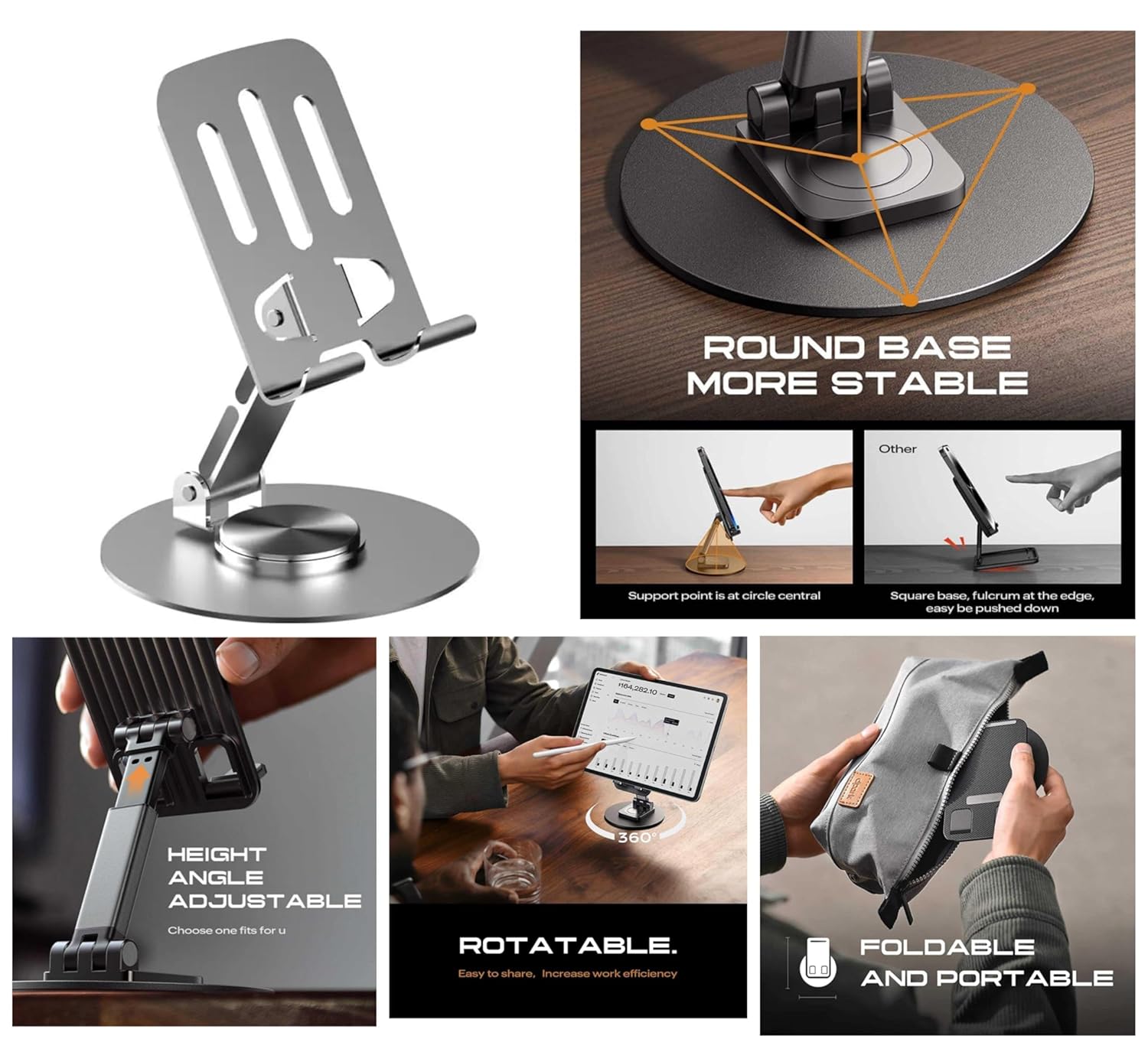 Aluminum Mobile Stand | Mobile Phone Stand Accessories Tripod Wireless Phone Stands - Aluminum Mobile Stand