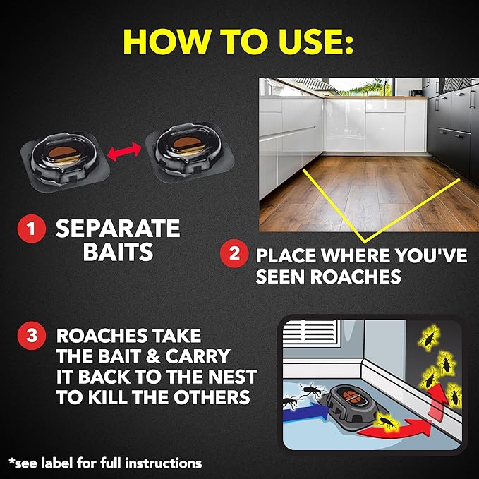 Anti-Cockroach Bait Station (Pack of 6)