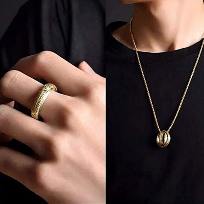 Astronomical Spinner Ring | Silver Rings For Women And Men Gold Design Ring For Gents Astronomical Creative Cosmic Ring