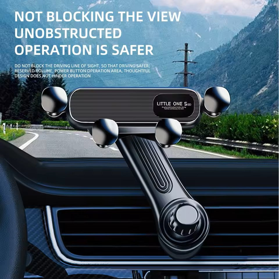 Auto-locking Car Phone Holder | Car Mobile Holder Phone Stand Car Mount Stand - Auto-locking Car Phone Holder