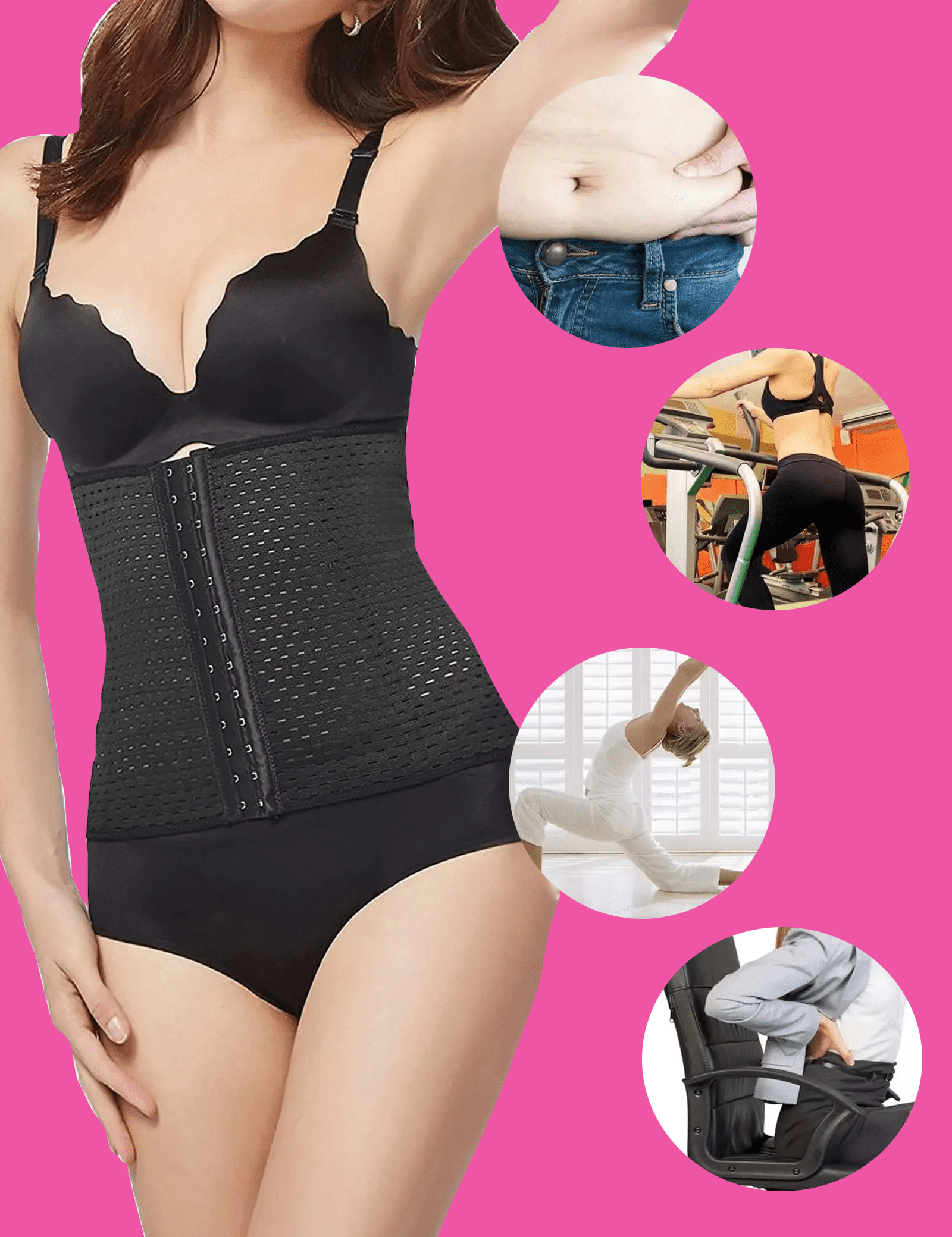 Body Shaper Tummy Waist Trainer Tummt Shaper Belt For Women - Waist Trainer Corset Waist Trainer Corset