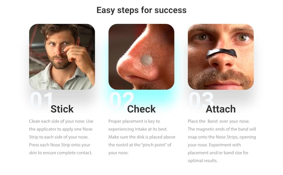 Breathing Nasal Strip Kit | Strip For Nose Snoring Device Nasal Strips Anti Snoring Breathing Nasal Strip Kit