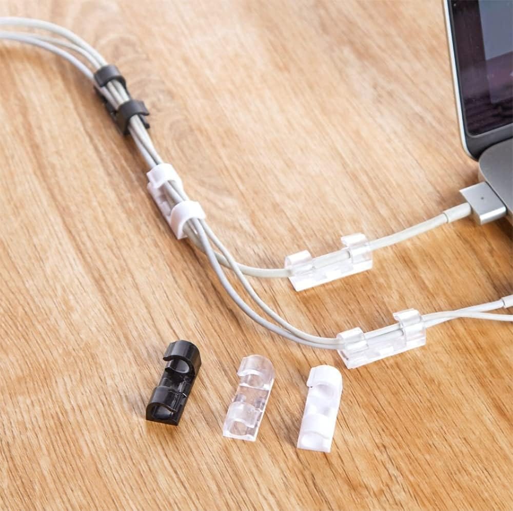 Cable Clamp Wire Clips Wiring Clamp Management Oraganizer Cable Clamps Buy 1 Get 1 (Pack of 40 Pcs.)