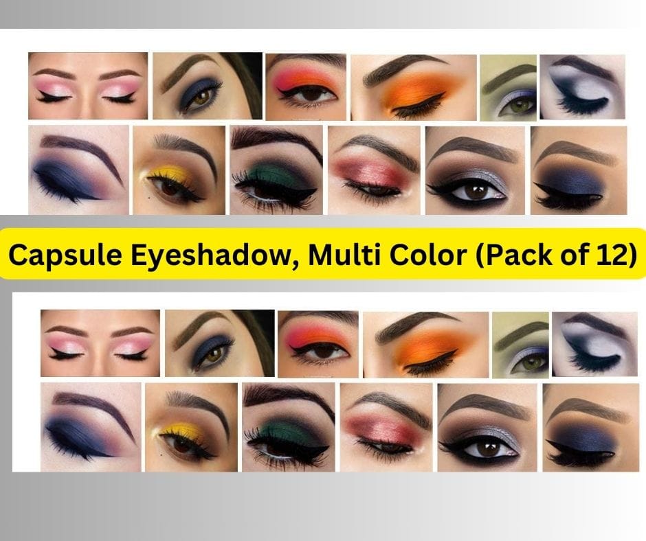 Capsule Eyeshadow | Eye Makeup Shadow Shimmer Glitter Eyesshadow Stick Waterproof Makeup Capsule Eyeshadow