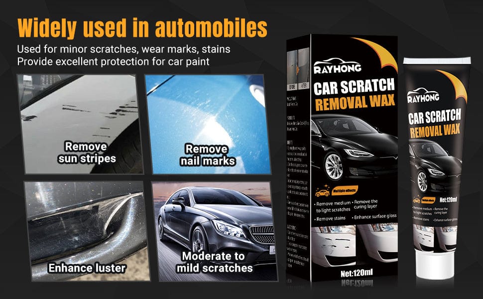 Car Scratch Removal Wax | Car Scratch Remover Repair Vehicle Car Wax Automotive Scratch Fixer Car Scratch Removal Wax (Pack of 2)